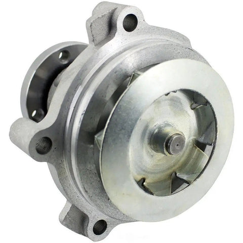 Direct Fit Engine Water Pump For Lincoln Navigator And Ford F 150 Heritage 5.4L V8 2002 Through 2006 Plus 2009, detailed view, metallic finish.