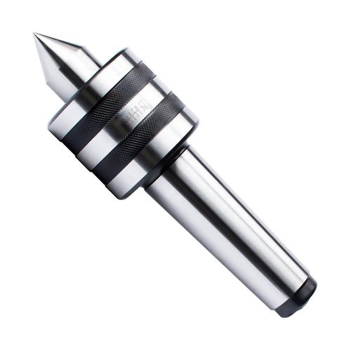 MT5 Live Center 60 Degree Morse Taper For Wood And Metal Lathes, 5MT Precision Tailstock Center, steel with triple bearing