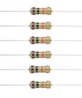 10K Ohm Carbon Film Resistors One Half Watt Five Percent Tolerance Flame Retardant Coated Lead Free RoHS Compliant Pack Of 200