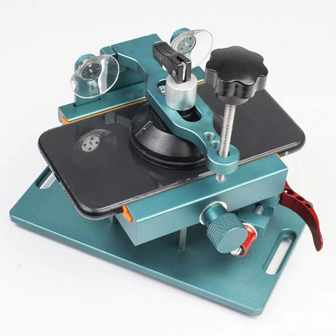 Universal Phone Screen Separator Clamp For Heating Free Back Cover Removal Rotatable LCD Separator Fixture With Strong Suction Cup And Bracket