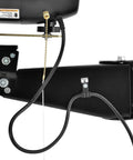 Close-up of mounting bracket for Beefy Deluxe Wall Mount Fan 30 Inch Diameter With Fixed And Oscillating Head 3 Speed 10000 CFM