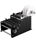 VFLDKRQAWYS MT-30 Semi-Automatic Bottle Labeling Machine For Plastic Glass Metal Round Cylinders DIY Desktop Applicator with rollers.