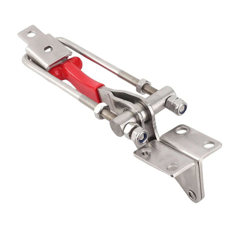 90 Degree Toggle Clamp Fastener with plastic cover handle for home decor, machinery, welding, mold making, stainless steel build