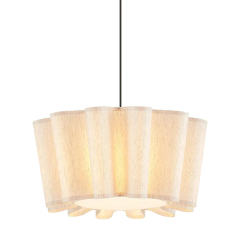 Modern Black Finish Pendant Light Fixture With Off White Fabric Drum Shade Four Light Chandelier For Bedroom Dining Room Corridor And Living Room With Elegant Look Great For Entryways And Hallways