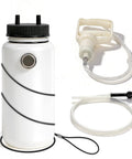 MR CARTOOL 1L brake bleeder bottle kit with magnet mount, hand pump and 66cm suction hose