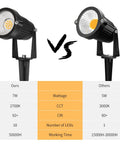 Low Voltage Outdoor Landscape Lights Set Of 6 With 7W 700LM LED Pathway Garden Tree Yard Lighting Warm White 2700K Waterproof IP65