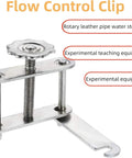 12Pcs Heavy Duty Tube Water Stopper Steel Telescopic Flow Control Tubing Clamps With Adjustable Screws And Bolts Laboratory Clips Spring Compressors