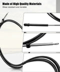 16Ft Throttle And Shift Control Cable Replacement 0173116 Fits BRP OMC Johnson Evinrude Outboard Engines Two Pack Detail View