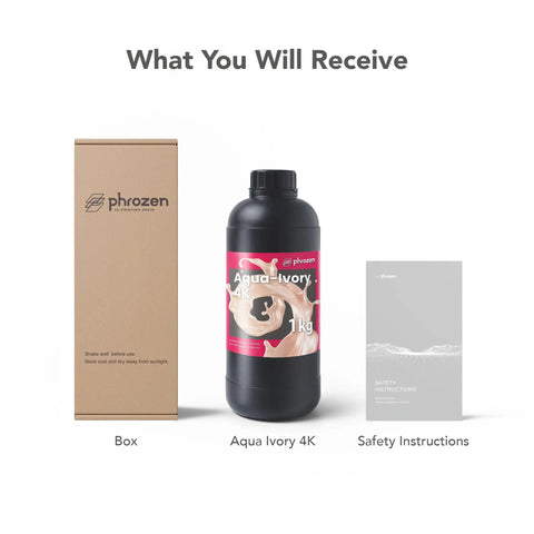 Top Shelf Ivory 3D Printer Resin For 4K Lcd Uv Curing Low Shrinkage Formula Delivers Crisp Details And Smooth As Silk Finish With Zero Fuss Cleanup A Tough Non Brittle Blend In A Practical One Kilogram Pack