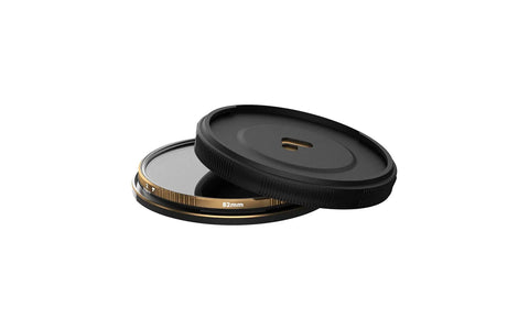 82mm Variable Neutral Density Filter PMVND Signature Edition II 2 To 5 Stop VND with cap, cinema-grade glass