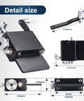 Bead Roller Beader Tool For Tube And Pipe, Easy Beading For Intake And Intercooler Piping, detail size measurements view