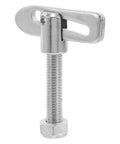 Heavy Duty T-Shaped Alloy Trailer Quick Release Lock Pin M8 with steel threaded bolt for secure hitches in transport.