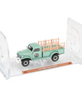 1946 Dodge Power Wagon One Sixty Fourth Scale Diecast Model Strawberry Farm From Down On The Farm Series 11 in display case