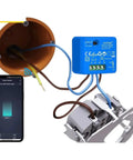 Plug And Play Tiny Smart Socket Module For DIY Home Automation, Compatible With Google Assistant, Alexa, And Echo, App Control