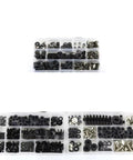 Full Fairing Bolts Kit For Popular Sportbike Models 748 916 996 998 Nut And Bolt Set With Washers Clips And Screws in organizer tray
