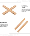 Solid Wood Cabinet Handles Set Of 2 For Drawers Wardrobe Doors And Kitchen Cupboards Built To Last Furniture Hardware With 192mm Center