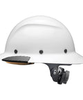 Carbon Fiber Full Brim Hard Hat With Reinforced Shell For All Day Comfort And Expanded Coverage White Carbon Safety Gear