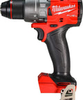18V Cordless Drill Driver With Half-Inch Chuck, Pro-Grade Brushless POWERSTATE Motor, M18 FUEL, Tool Only with LED Work Light shown side view