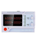 Beefy Bench Top Adjustable DC Power Supply 800V 3A For Lab Work And Car Battery Charging With Tight Voltage And Current Stabilization Overcurrent And Overvoltage Protection A Solid Tool For DIY Tech Projects front view with LCD display and control knobs