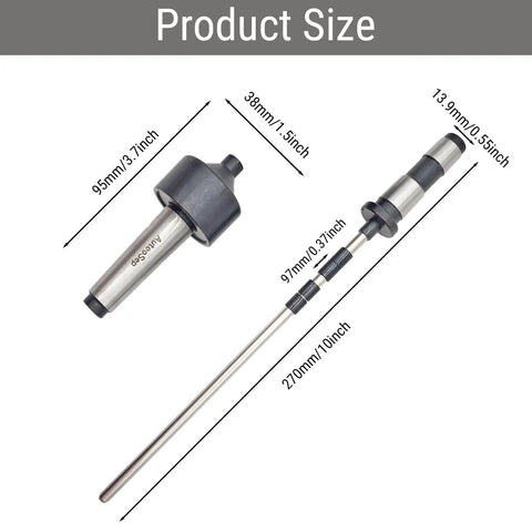 DIY Pen Turning Kit For Lathe With MT2 Mandrel Saver 7mm Slimline Pen Kit And 7pc Barrel Trimming System size dimensions
