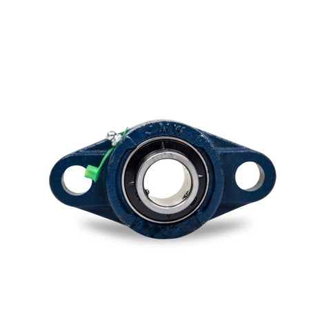 Pillow Block Bearing UCFL204-12 Self Aligning Three Quarter Inch Bore 2 Bolt Flange Mounted With Solid Base Built For Tough Industrial Machinery And Conveyors Pre Lubricated For Quick Install 4 Pack Heavy Duty Shaft Support And Misalignment Tolerance