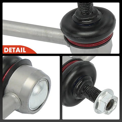 Close-up of Two Front Sway Bar Links Stabilizer Bar Links For Honda Fit 2015 2020 Front Left And Right Replacement OEM Style