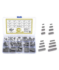 140 Piece Metric Woodruff Feather Key Set With 15 Sizes For Engine Repair And Flywheel Jobs Strong Steel Design Universal Fit Perfect For Mechanics Plus Weekend Warriors Saving Money By Doing Repairs Yourself To Run Your Rig Like New, assorted keys in case
