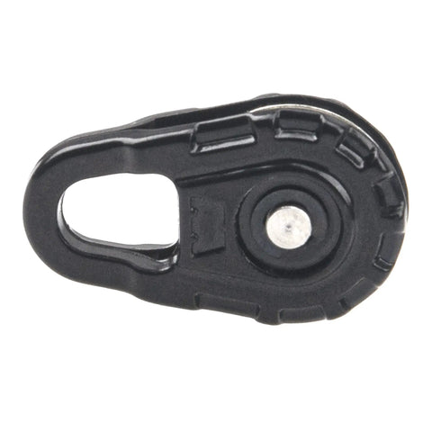Alloy RC Crawler Winch Snatch Block Pulley For 1 10 Scale RC Cars Beefy Universal Upgrade For Axial SCX10 TRX 4 D90 Wraith Tamiya CC01 Redcat Gen7 HSP HPI RC4WD 1 10 Crawlers Heavy Duty Metal Gear Realistic Look, black metal 25x15mm pulley