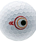 E12 Straight White Golf Ball With Optimal Flight System for longer distance, increased forgiveness, and low spin.