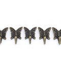 Heavy Duty Vintage Wall Coat Hooks A Real Heavy Hitter Five Piece Set Pre Drilled Screws Included No Sweat Installation For Hanging Jackets Bags Everyday with butterfly design.