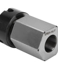 Close-up of Hex Collet Chuck for CNC Lathe Tool Holder with Quick Clamp for Fast Setup and High Precision ER25 Size
