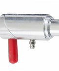 Heavy Duty 5/8 Cam Lock Twist Lock Plunger Pin For Tow Trucks And Recovery Trucks Zinc Plated spring loaded hitch pin with red handle.