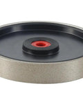 6 Inch CBN Grinding Wheel With Adjustable Bore And Auto Adapter Fitting 3/4, 5/8, 1/2 Inch, 800 Grit, 1 Inch Wide Plastic Body For All 6 Inch Bench Grinders