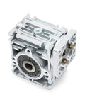 NMRV 030 Worm Gear Reducer 80 To 1 For NEMA 23 Motors 12V Ready Flange Input Shaft And Output Shaft