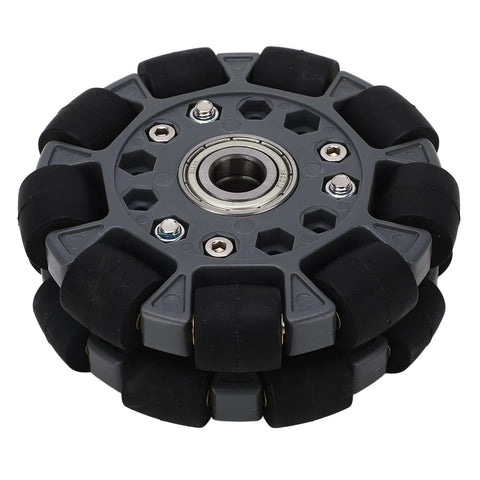 Uxsiya robot omni-directional wheel, 100mm with center bearing for robot car replacement