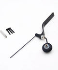 Carbon Fiber Tail Wheel Set For 20cc Gas RC Airplane With 30mm Sponge Wheel And Hardware Included Beefed Up Lightweight Landing Gear Upgrade