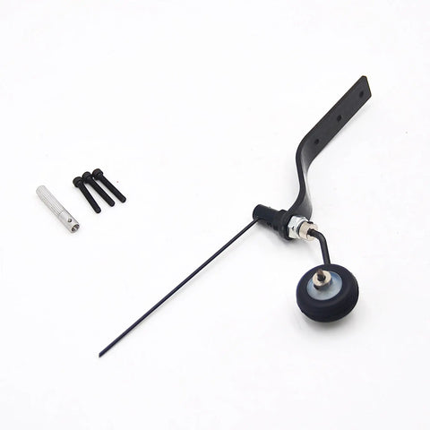 Carbon Fiber Tail Wheel Set For 20cc Gas RC Airplane With 30mm Sponge Wheel And Hardware Included Beefed Up Lightweight Landing Gear Upgrade