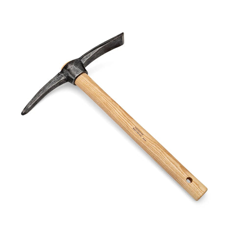 16 Inch Hand Pick Axe With Forged Steel Blade And Dual Headed Mattock Adze Garden Hoe For Digging Loosening Soil Weeding And Breaking Up Hard Ground