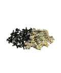 Beefy Heavy Duty Metal Car U Nut Clip Fastener Kit 200 Piece Set For Bumpers And Body Panels Retainer Clips For Fender Trim And Door Panels Splash Shield Manganese Steel Built To Last Durable Auto Fasteners, assorted clips and screws