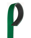 FleetRunner K060935HD Heavy Duty Micro-V Serpentine Drive Belt For Extreme Temperatures, crack-resistant, green material.