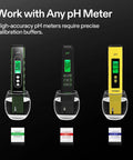 18 Pack pH Buffer Powders for Precise Calibration of Your pH Meter No-Fuss Buffers Include 6.86, 4.00, and 9.18 for Easy, Accurate Tester Readings and Reliable Results. pH meters and buffer packets