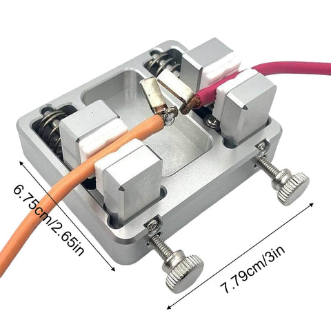 Adjustable Aluminum Soldering Jig For Electronics PCB Assembly And Jewelry Watch Repair, Rock Solid Clamp Fixture For Circuit Board Welding