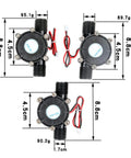Three Piece Micro Hydro Generator Kit One Half Inch Portable Turbine Generator For High Power Stable Phone Charging DC 10W 12V
