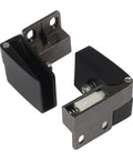 Self Closing Glass Door Hinge For 3 To 5 Mm Frameless Panels No Drill Installation Clamp Zinc Alloy Automatic Closing Hardware