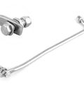 Outboard Steering Arm Connecting Link Tie Rod Fits Yamaha 30 40 60 HP Mercury 50 HP OptiMax Johnson 115 Boat Steering Control Linkage For Yamaha Motors Rugged Heavy Duty Marine Gear stainless steel with pre-installed screws