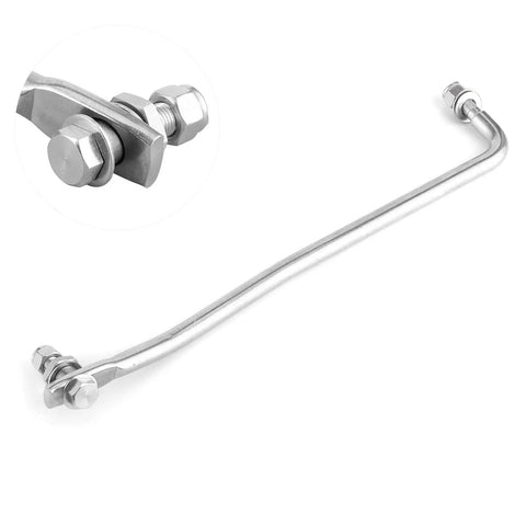 Outboard Steering Arm Connecting Link Tie Rod Fits Yamaha 30 40 60 HP Mercury 50 HP OptiMax Johnson 115 Boat Steering Control Linkage For Yamaha Motors Rugged Heavy Duty Marine Gear stainless steel with pre-installed screws