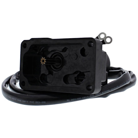 Marine Tilt And Trim Motor 12V Replacement For Yamaha T8DPLH T8DPLR T8DPXH T8DPXR 2008 To 2011, showing cable and terminals