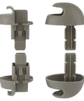 Sun Visor Holder Retainer Clips Two Pack For Dodge Dakota And Durango 2000 2003 Replacement Car Visor Organizer Clip Compatible With 5GE11TL2AA Easy Install