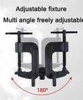 2-In-1 Adjustable Angle Clamp With 0-180 Degree Range, showing two C-clamps connected, multi-angle adjustable feature