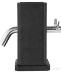 Trailer Hitch Reducer Sleeve From Two And A Half Inch To Two Inch With Five Eighth Inch Pin And Clip Carbon Steel Black
